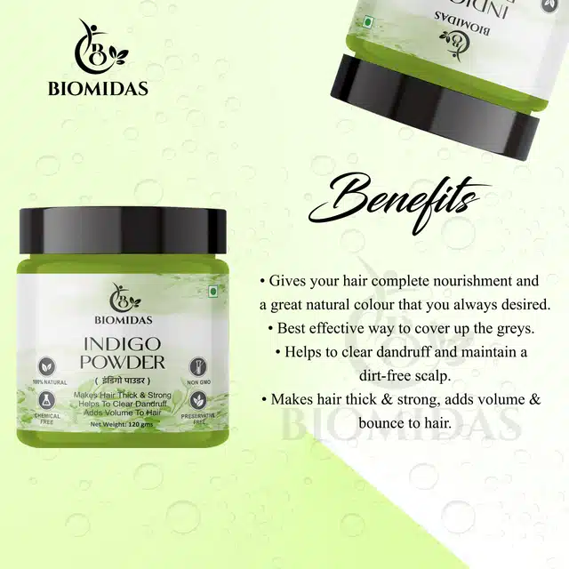 Biomidas Indigo Powder (120 g)