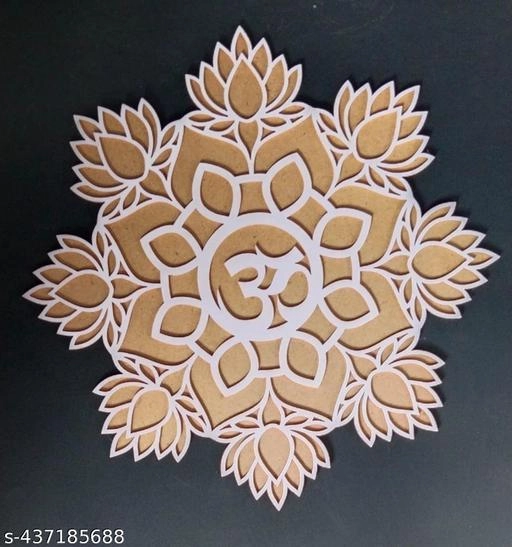 Diwali Rangoli Making Kit (Multicolor)