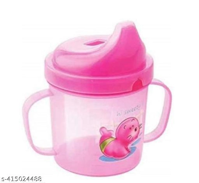 Plastic Sipper for Baby (Pink, 500 ml)