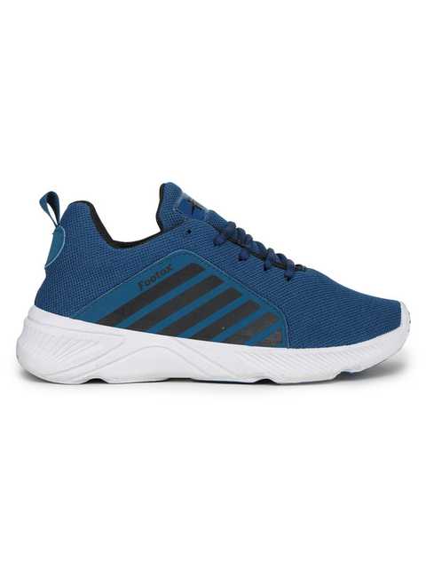 Footox Casual Men Casual Shoes (Teal Blue, 11) (FF-39)