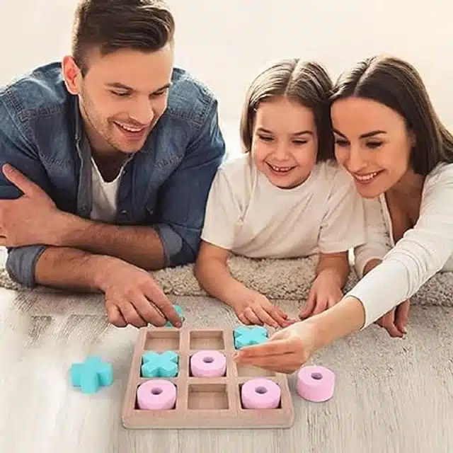 Wooden Board Games for Kids (Multicolor)