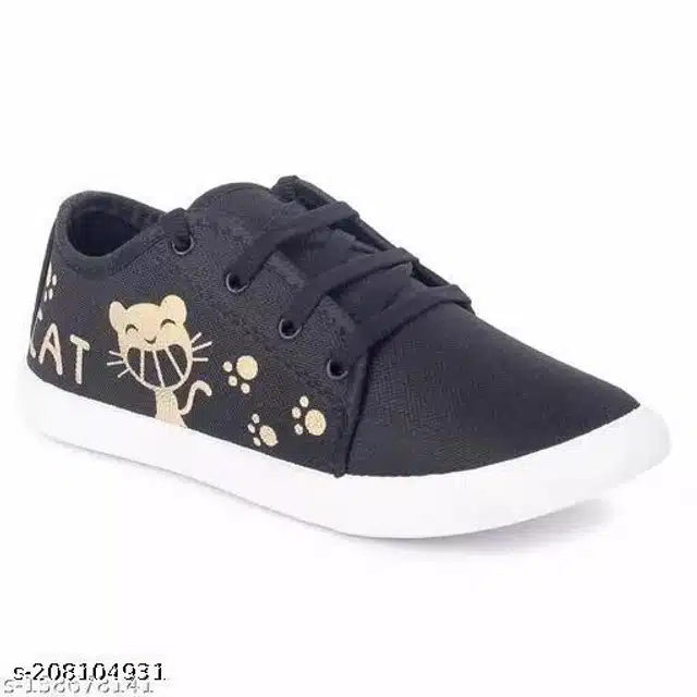 Casual Shoes for Women (Black , 5)