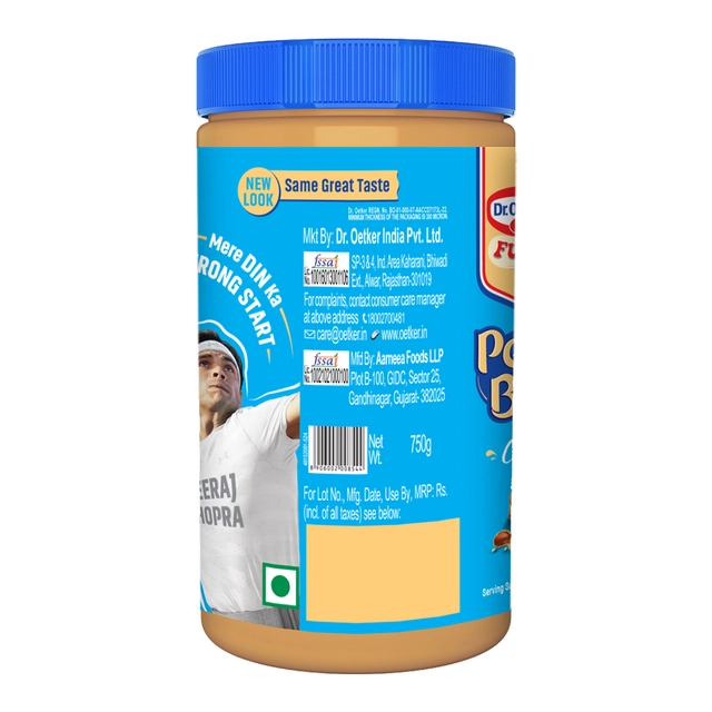 Dr.Oetker Funfoods Peanut Butter Crunchy 750 g