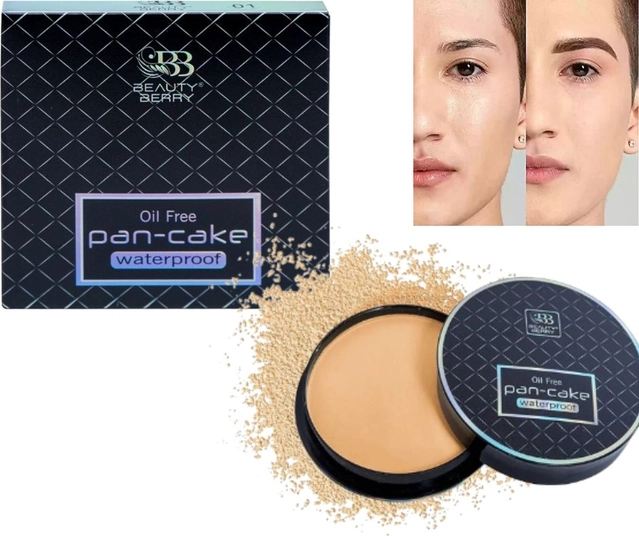 Beauty Berry Oil Free Pan Cake Compact Powder