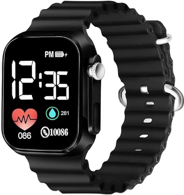 Waterproof Digital Watch for Kids (Multicolor)