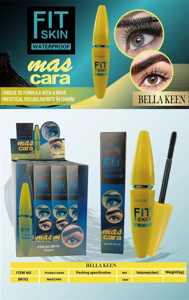 Fit Skin Mascara (Black, 12 ml)