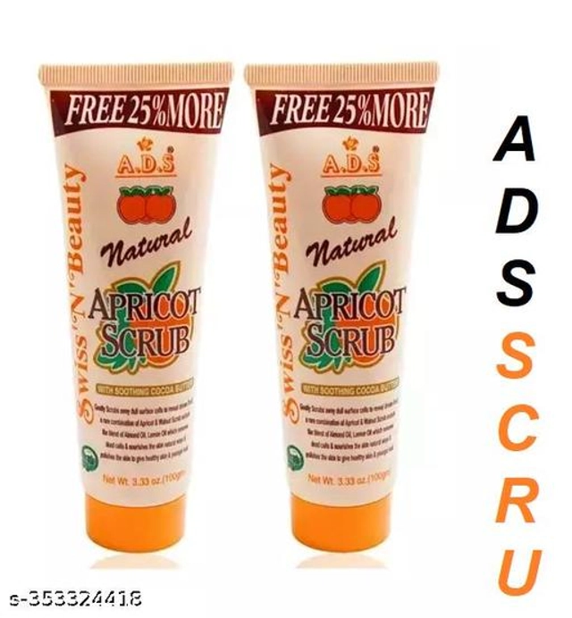 ADS Face & Body Scrub (50 g, Pack of 2)