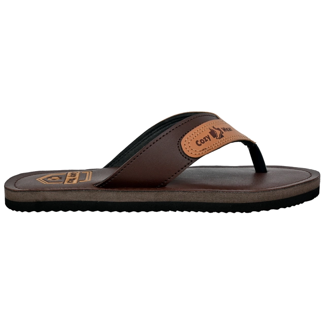 Flipflops for Men (Brown, 6)