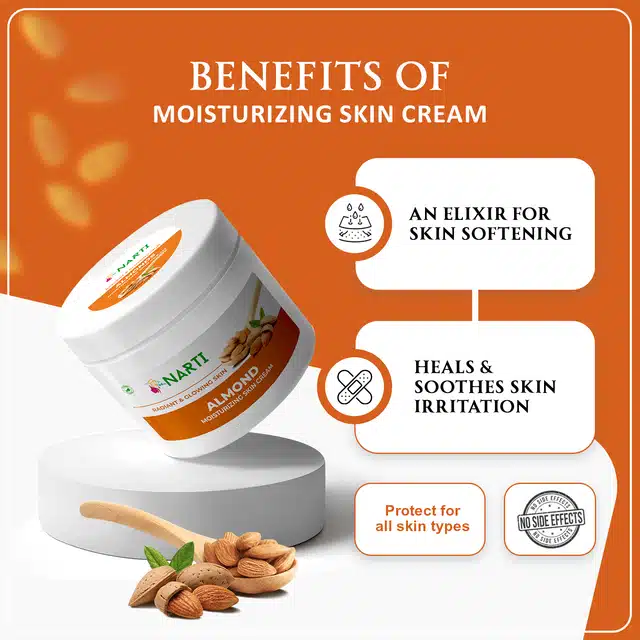 Narti Almonds Face & Body Nourishing Cream (800 g)