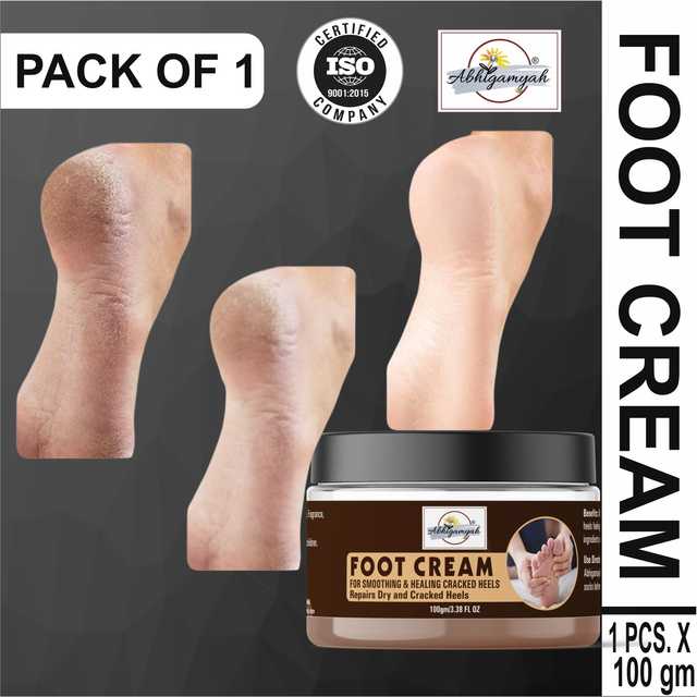 Abhigamyah Foot Care Cream For Rough, Dry And Cracked Heel (100 g, Pack Of 1) (A-633)