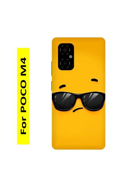 Printed Designer Matte Finish Hard Back Cover For Poco M4 5G (Pc-520)