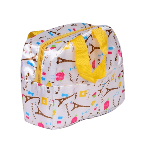 Canvas Lunch Box Bags (Yellow)