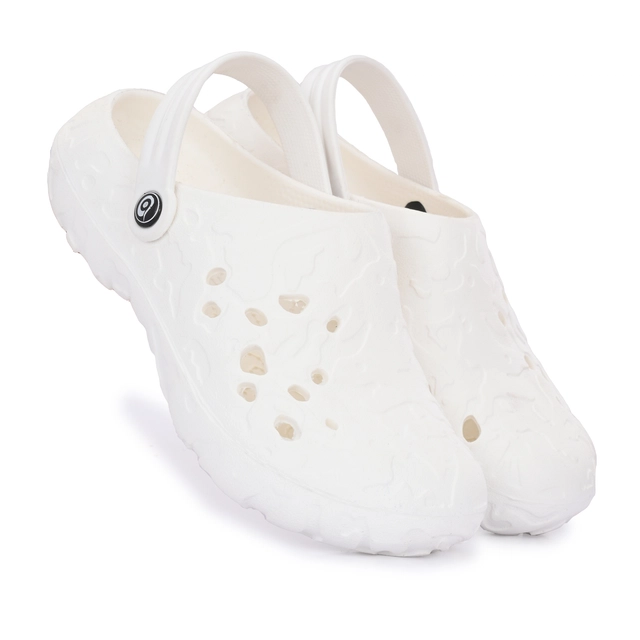 Clogs for Men (White, 6)