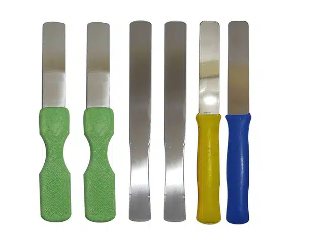 Steel Knife Set (Multicolor, Pack of 6)