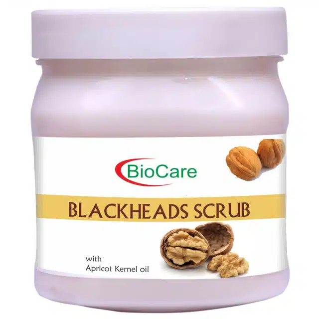 Biocare Neem Scrub (500 ml) with Blackheads Scrub (500 ml)  (Combo of 2) (A-123)