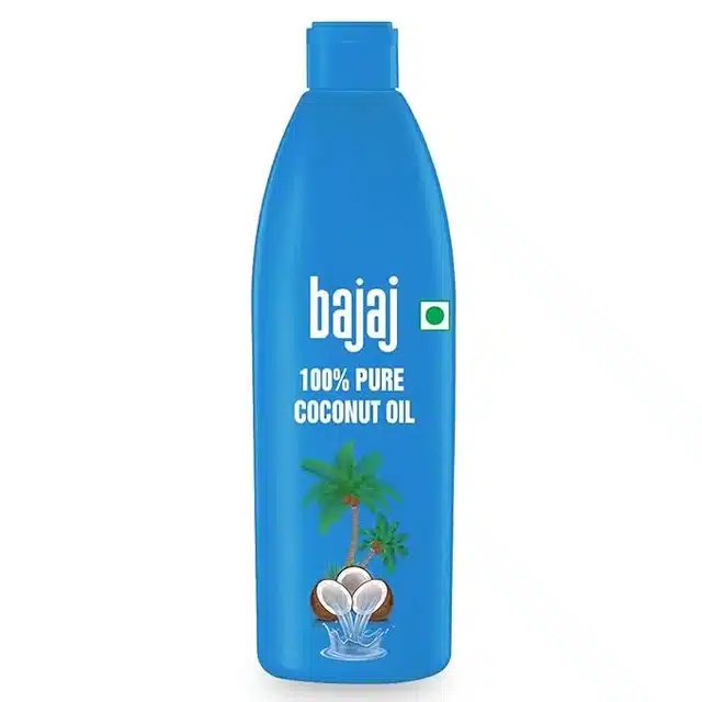 Bajaj 100% Pure Coconut Oil 600 ml (Bottle)