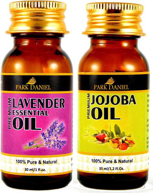 Park Daniel Lavender Essential Oil & Jojoba Oil (Pack of 2) (30 ml, 35 ml) (SE-1825)