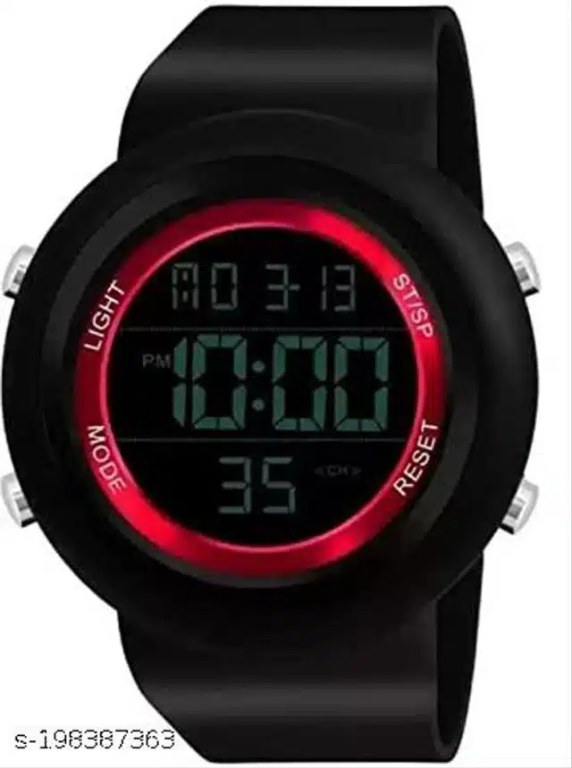 Digital Sports Watch for Men (Multicolor)