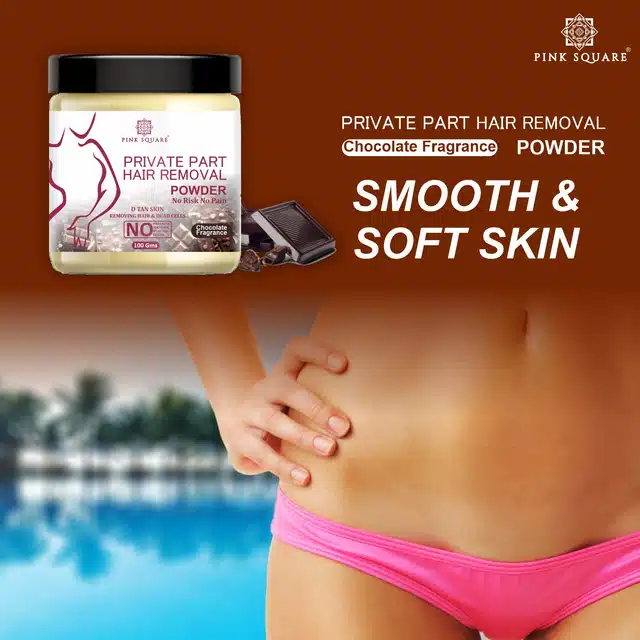 Chocolate Fragrance Private Part Hair Removal Powder (100 g)