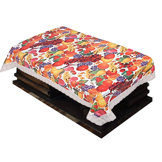 PVC Printed Table Cover (Multicolor, 40x60 inches)