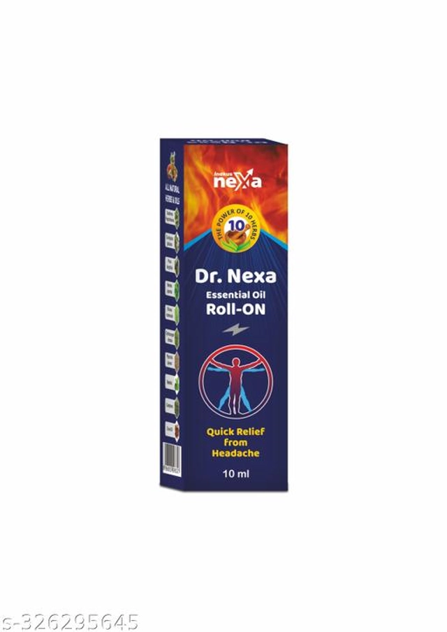 Dr.Nexa Pain Relief Oil Roll On (10 ml, Pack of 6)