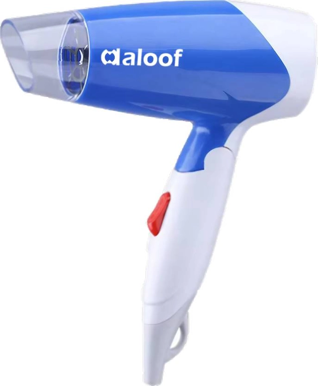 Aloof RD-2033 Foldable Hair Dryer for Men & Women (1000 W , Blue)