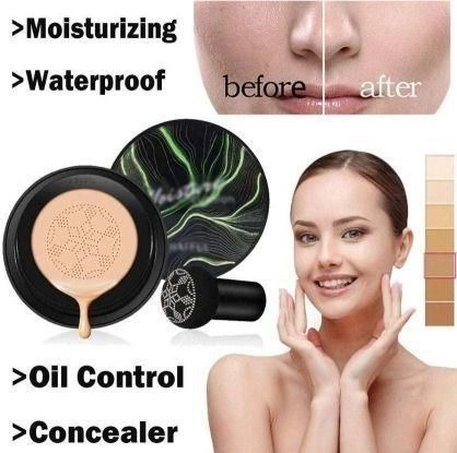 Sunisa Air Cushion Waterproof Liquid Foundation (20 ml)