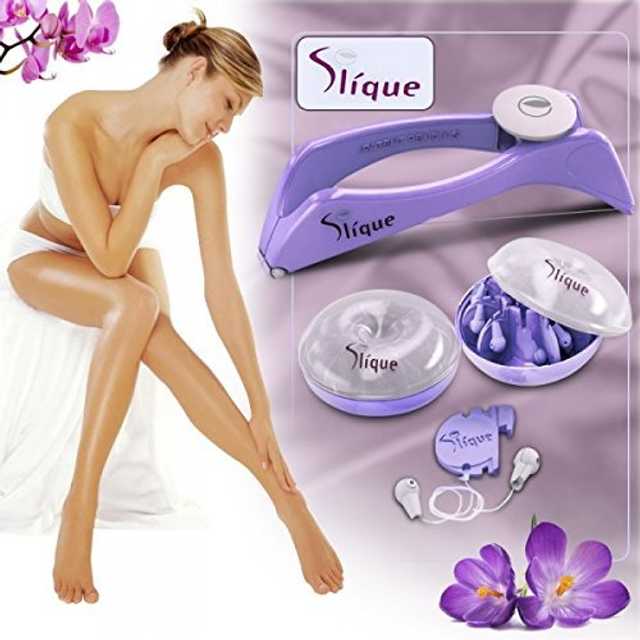 MN Enterprises Slique Eyebrow Face and Body Hair Threading Plastic Removal Epilator (M-18)