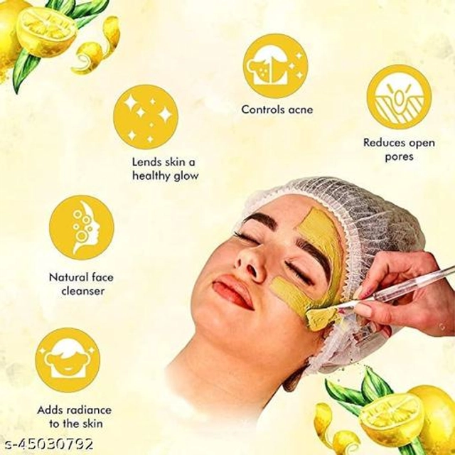 Trustmart Natural Orange, Hibiscus, Multani Mitti, Neem Leaf, Aloevera, Sandalwood, Rose & Lemon Face Peel Mask Powder (50 g, Pack of 8)