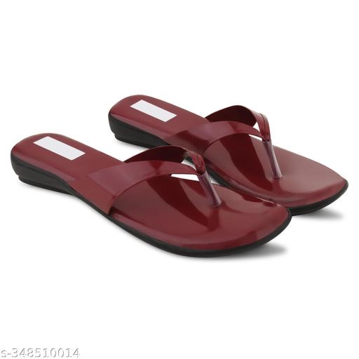 Slippers for Women (Maroon, 3)