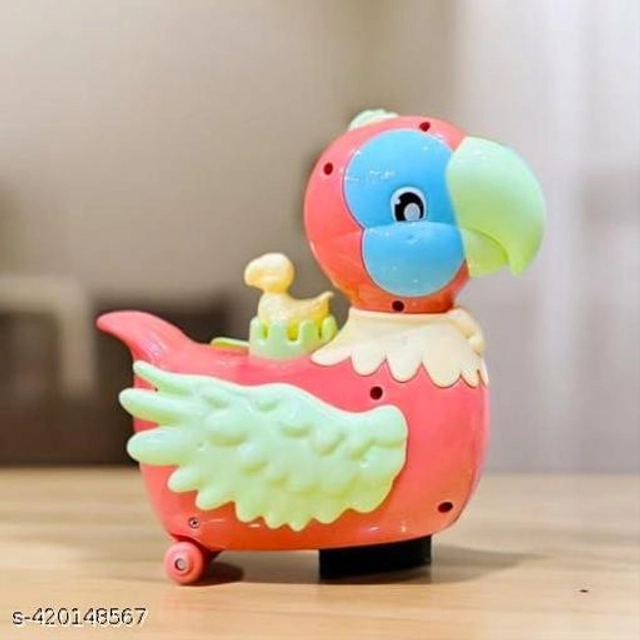 Parrot Musical Toy for Kids (Multicolor)