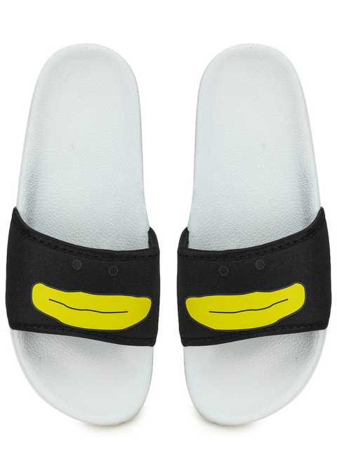 Footox Casual Women Slippers And Flipflops (White, 6) (FF-24)