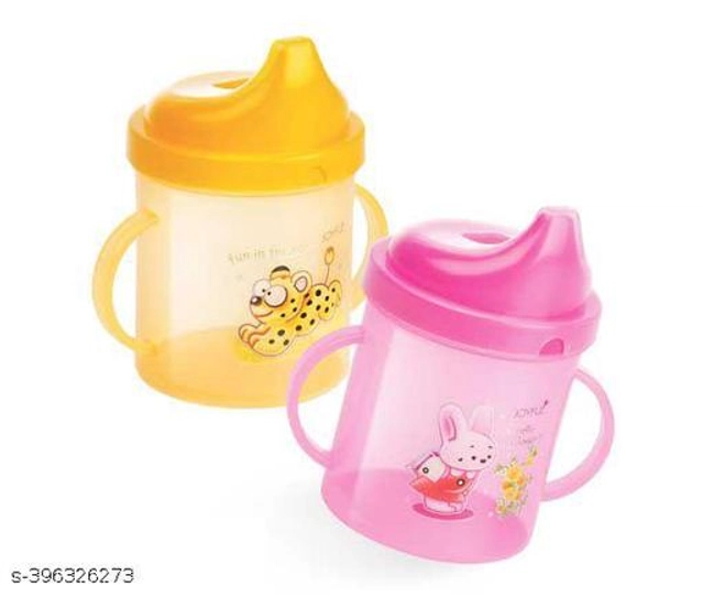 Plastic Sipper for Baby (Green, 250 ml)