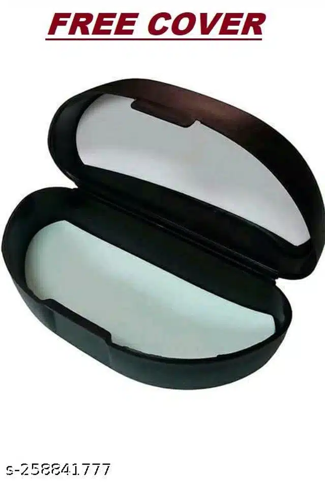 Plastic Sunglass for Men & Women (Transparent)