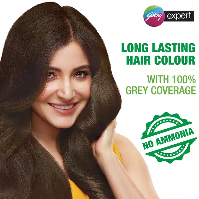 Godrej Expert Rich Crème Hair Colour For Women & Men – (Natural Brown Shade) (4.00) (Pack Of 4)