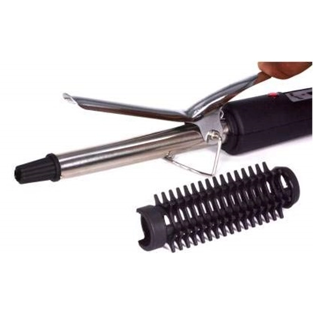 Iron Rod Hair Curler (Black, 25 W)