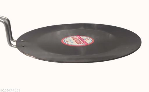 Cast Iron Tawa (Black)