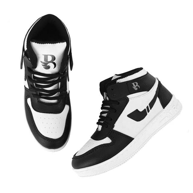 Sports Shoes for Kids (Black & White, 1)