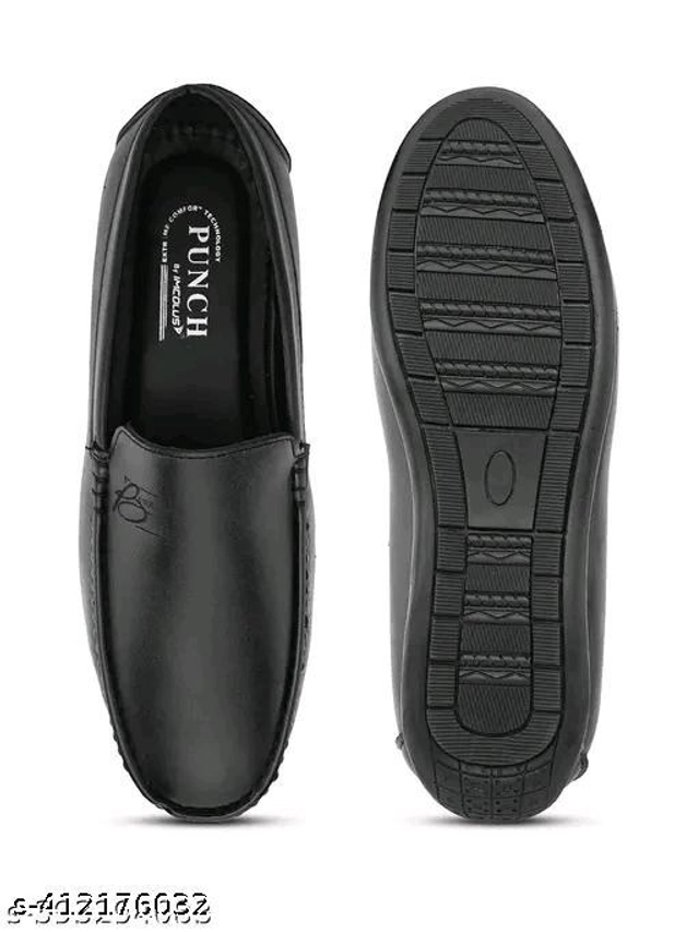 Loafers for Men (Black, 6)