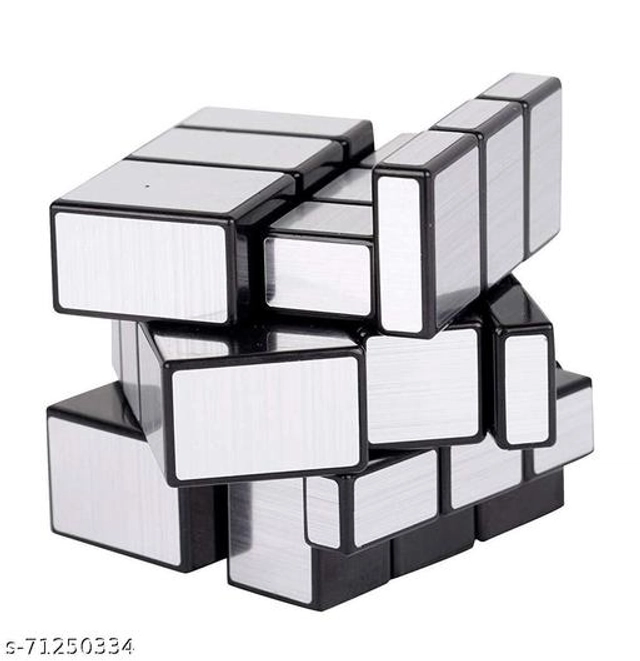 Plastic Rubik Cube (Multicolor, Pack of 2)