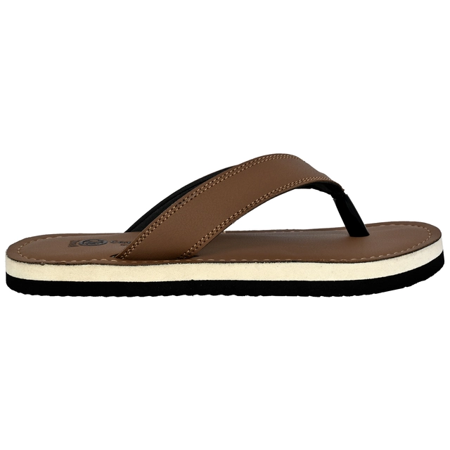 Flipflops for Men (Brown, 6)