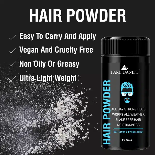 Park Daniel Hair Volumizing Powder (Pack of 3, 15 g)