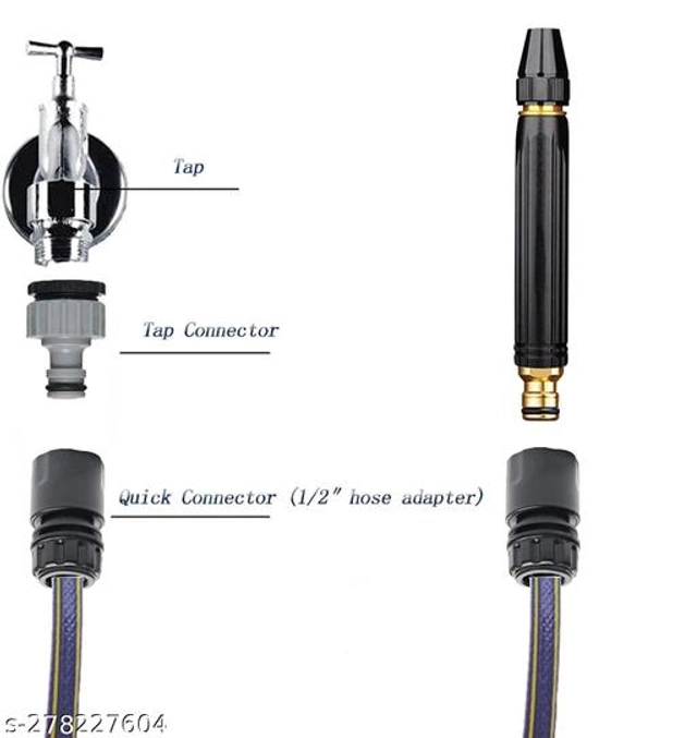 Metal Nozzle Sprey Gun (Black)