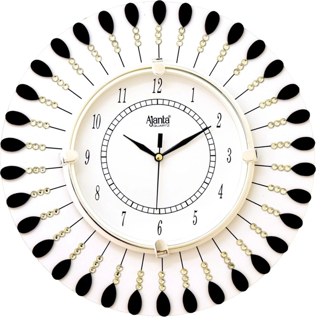 AJANTA Analog Designer Wall Clock (30x30 cm) (Pack Of 1)