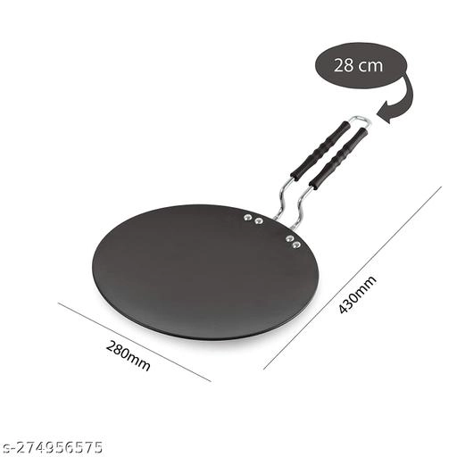 Cast Iron Tawa (Black)