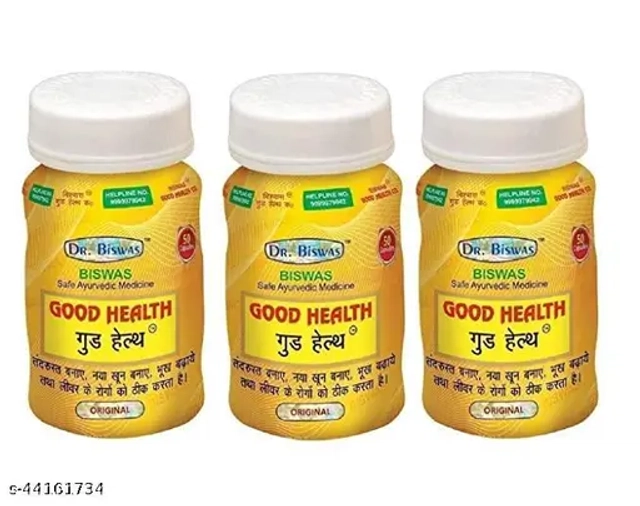 DR Biswas Good Health Safe Ayurvedic Medicine (Pack of 3) For Liver Health