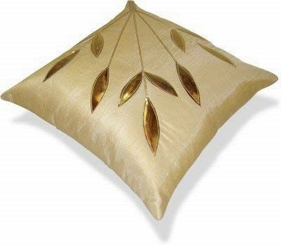 Jute Cushion Covers (Beige, 16x16 inches) (Pack of 5)