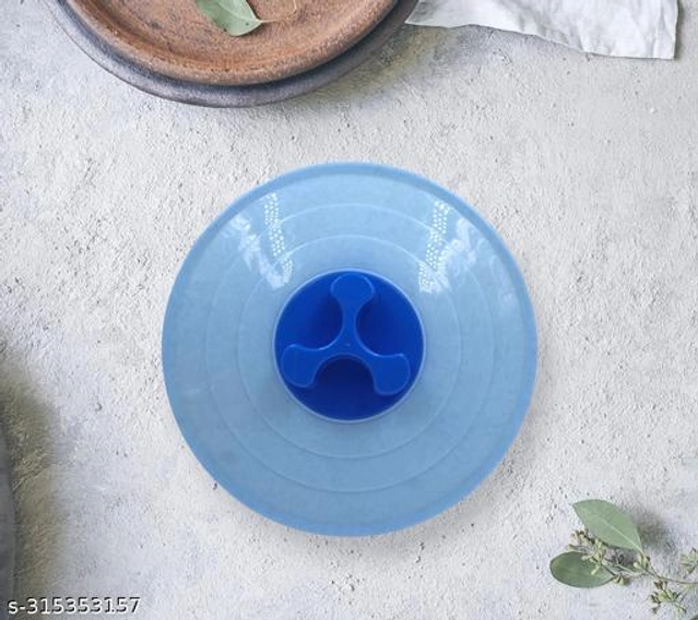 Plastic Serving Casserole (Blue, 2700 ml)