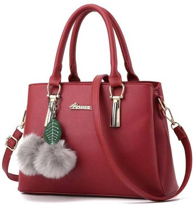 Beautiful Handbags For Girls and Ladies (Maroon)