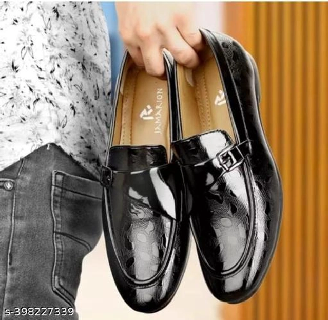 Loafers for Men (Black, 6)